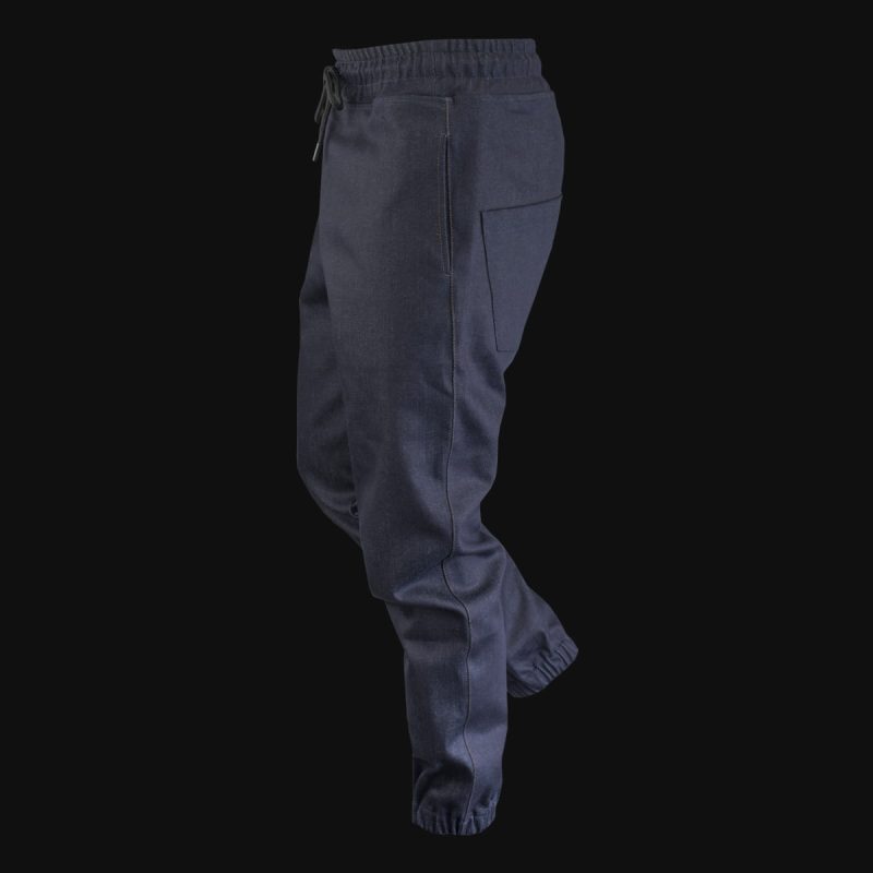 Blaue Herrenjeans Baggy Blue Denim - 03
