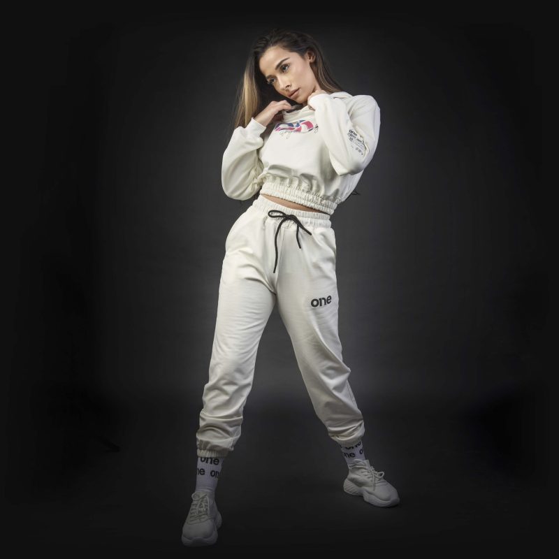 Crop Damen Hoodie - Color One - 03