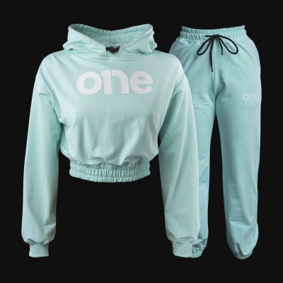 Damen Freizeitanzug Crop - Mint One