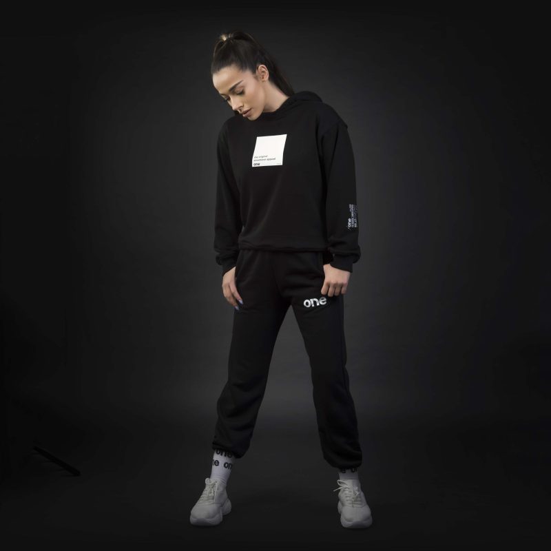 Damen Hoodie - White Box V.02 - 02
