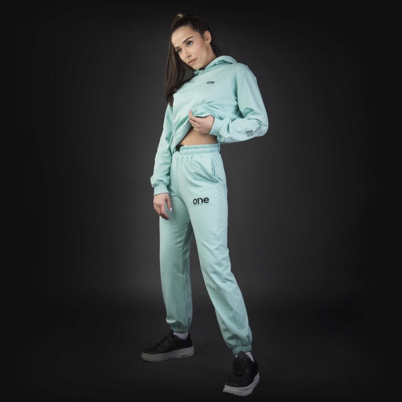 Damen Jogginghose - Mint One Black - 02