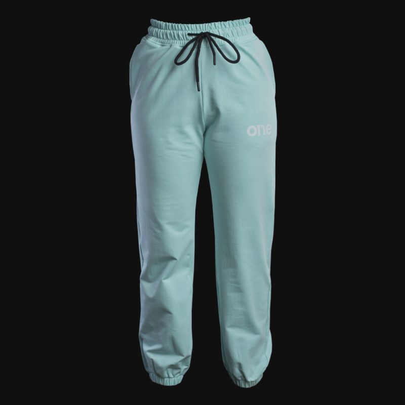 Damen Jogginghose - Mint One White