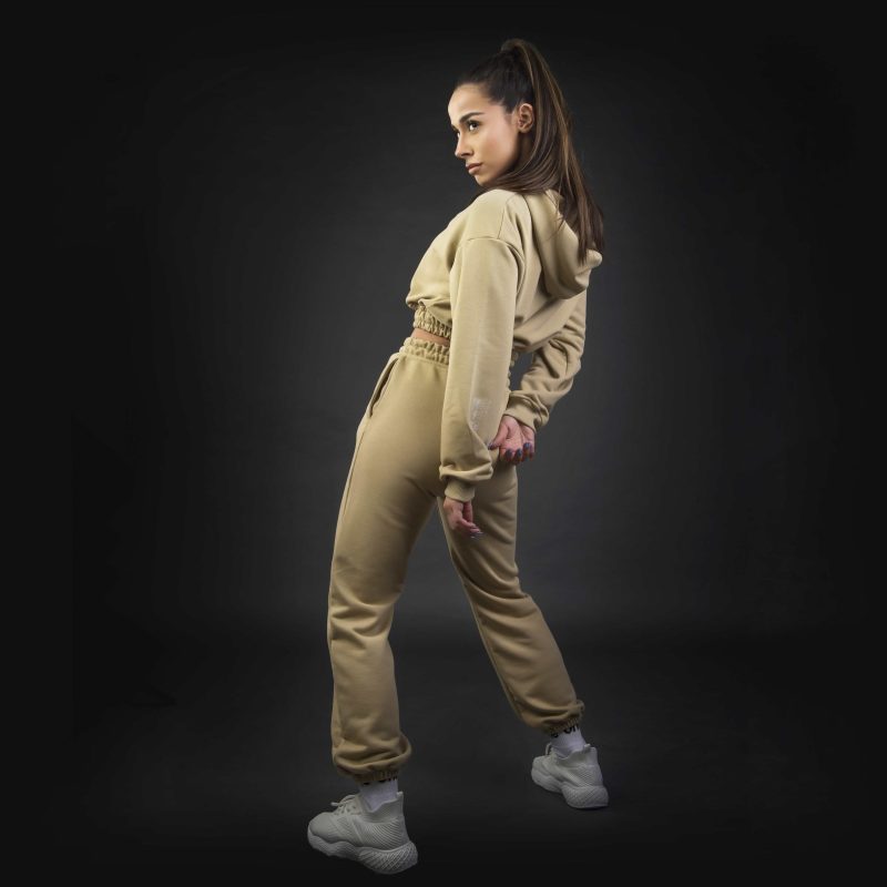 Damen Jogginghose - Sand One White - 03