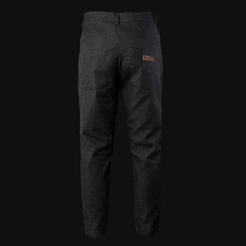 Schwarze Herrenjeans Regular One - 03