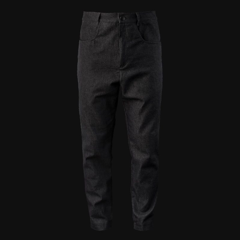 Schwarze Herrenjeans Regular One