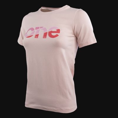 Damen-Slim fit T-Shirt Rosa Pink One