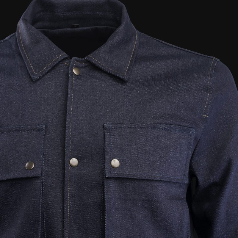 Herren Overshirt mit Knöpfen und Eingrifftaschen - One Classics - 04