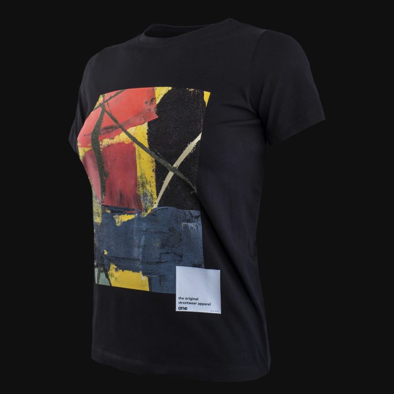 Schwarzes Damen-Slim fit T-Shirt Dvc One - 02