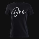 Schwarzes Damen-Slim fit T-Shirt Special One Black - 03