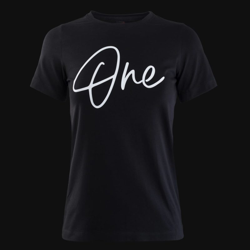 Schwarzes Damen-Slim fit T-Shirt Special One Black - 03