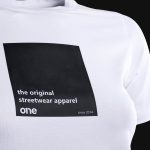 Weißes Damen-Slim fit T-Shirt Box One - 03