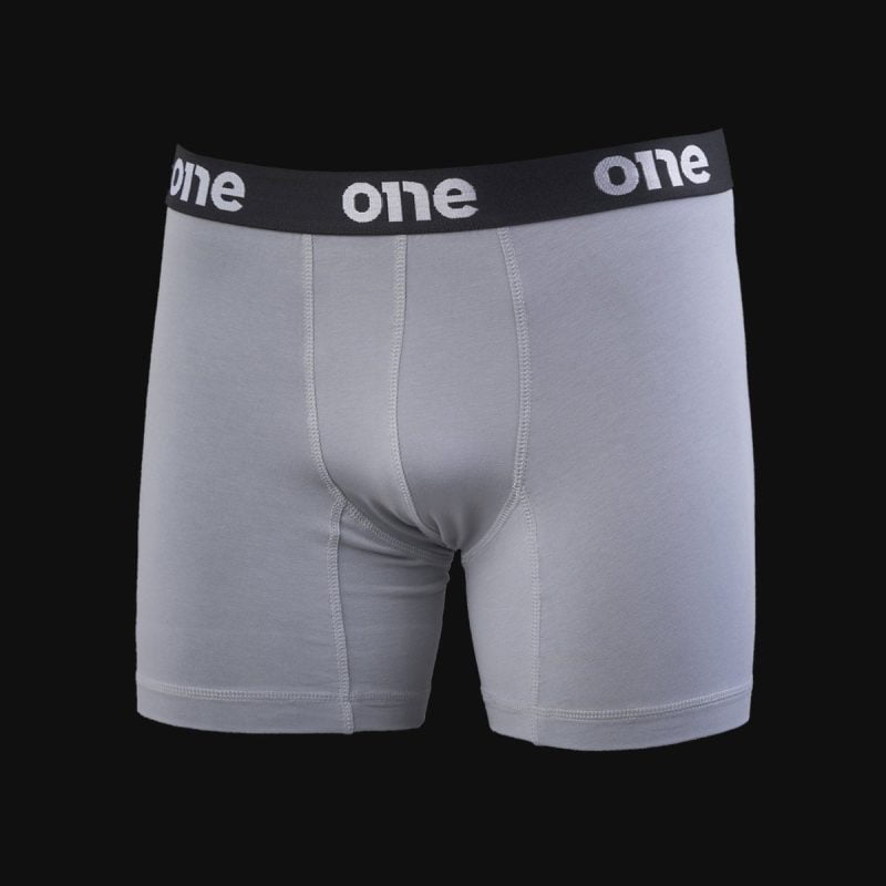Grau Boxershorts - Grey One - 02