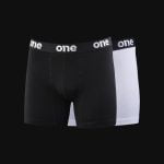 Herren-Boxer - Black and White Bundle
