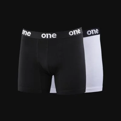 Herren-Boxer - Black and White Bundle