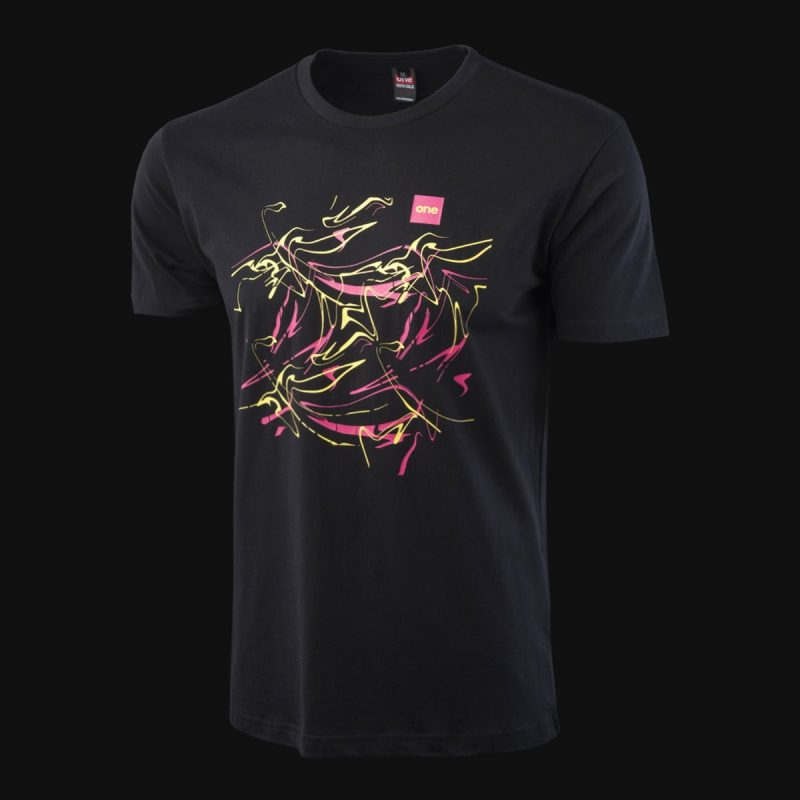 Herren T-Shirt schwarz – Color One - 02