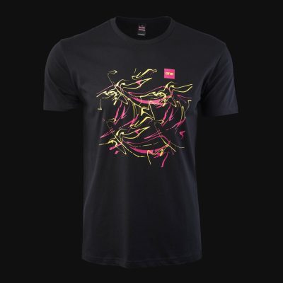 Herren T-Shirt schwarz – Color One
