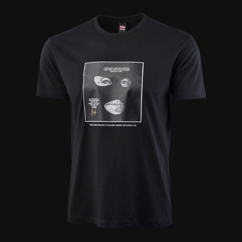 Herren T-Shirt schwarz – Hidden One - 03