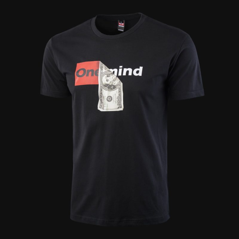 Herren T-Shirt schwarz – One Hundred V.02 - 02