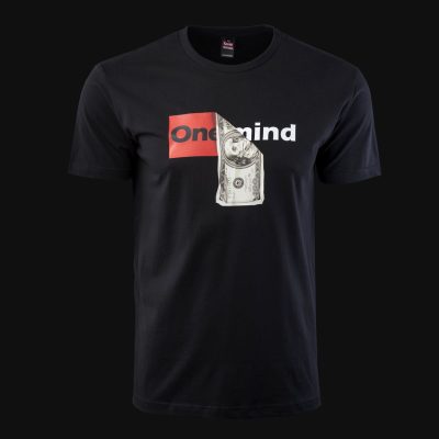 Herren T-Shirt schwarz – One Hundred V.02 - 01