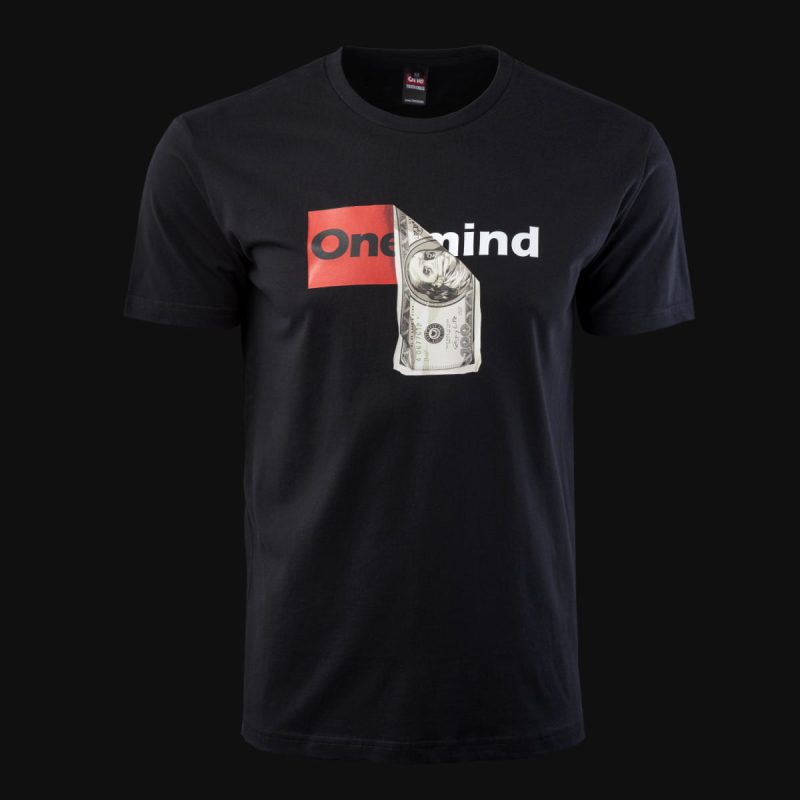 Herren T-Shirt schwarz – One Hundred V.02 - 01