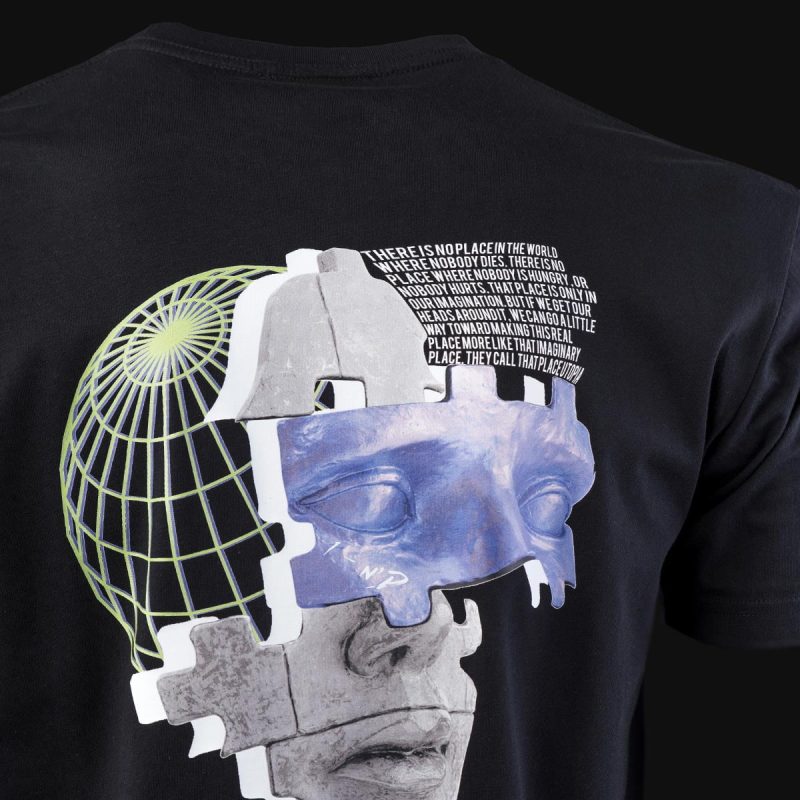 Herren T-Shirt schwarz – Real is Rare - 02