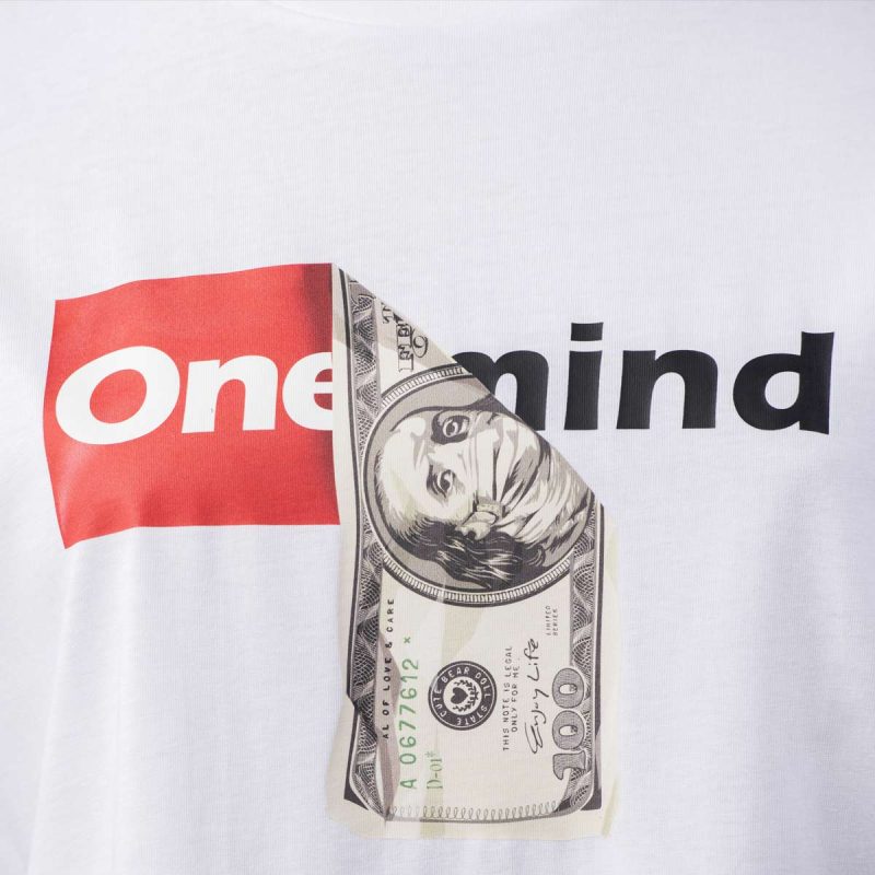Herren T-Shirt weiß – One Hundred - 03