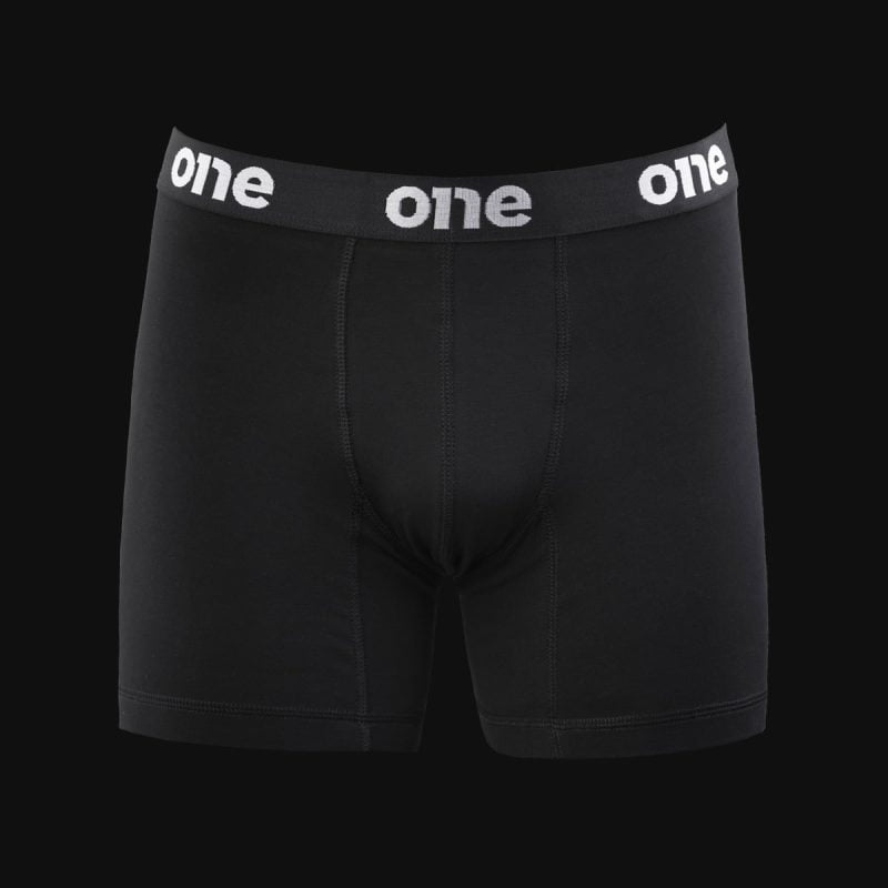 Schwarz Boxershorts – Black One - 02