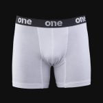 Weiße Boxershorts - White One - 02