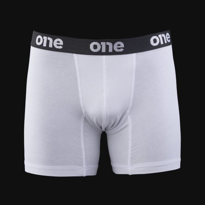 Weiße Boxershorts - White One - 02
