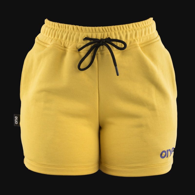 Damen Short - Yellow One - 02