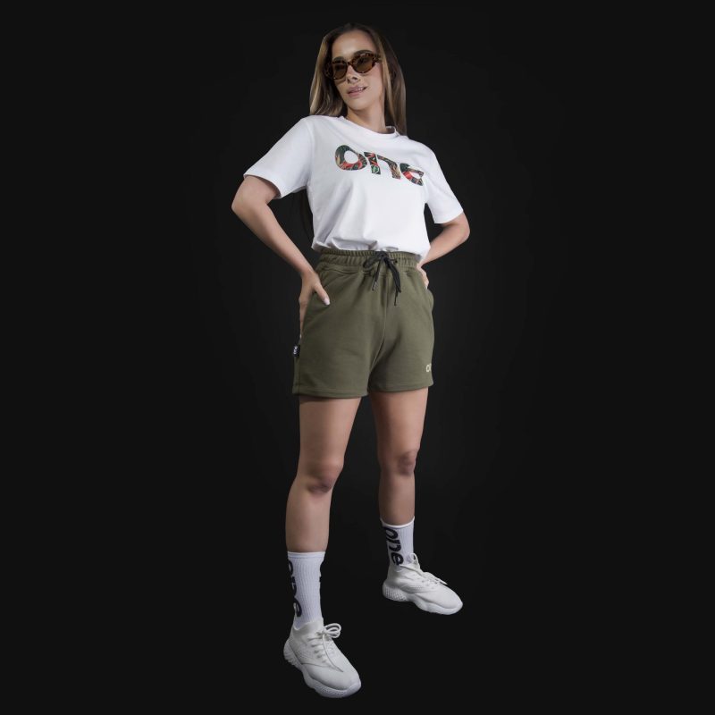 Damen Shorts - Khaki One - 02