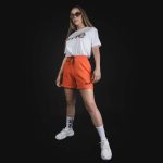Damen Shorts - Orange One - 03