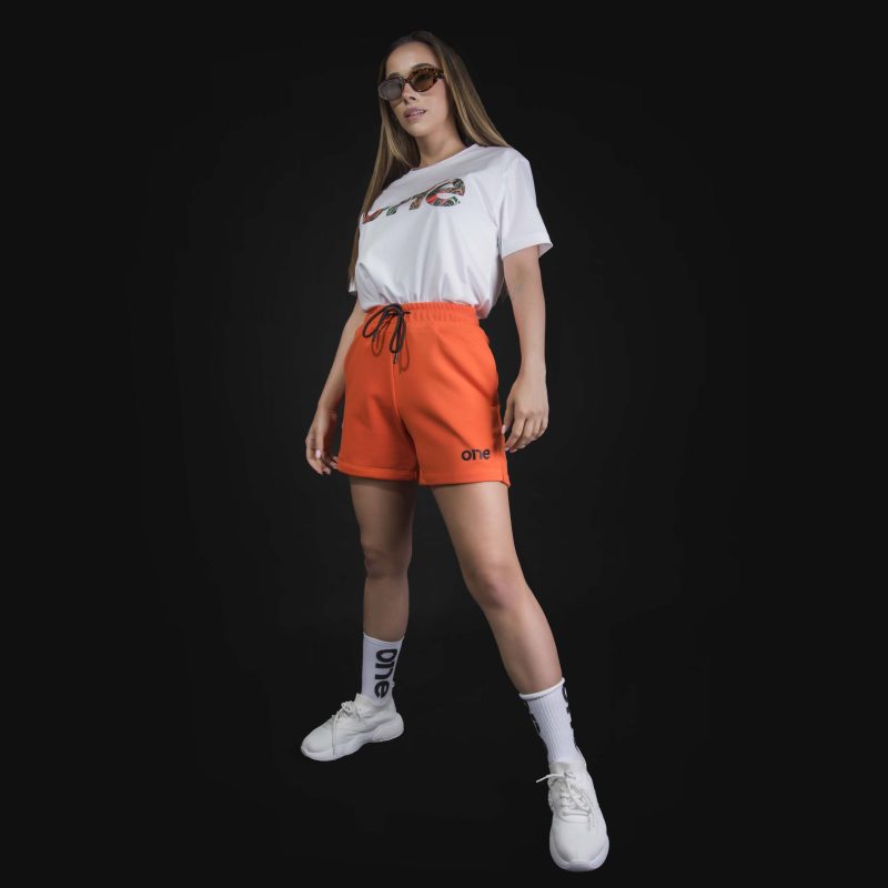 Damen Shorts - Orange One - 03