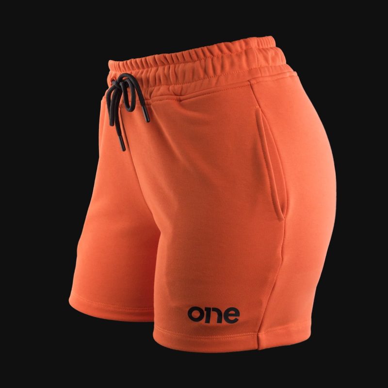 Damen Shorts - Orange One - 04
