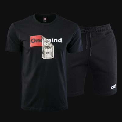 Set T-Shirt und Shorts - One Hundred Black