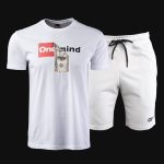 Set T-Shirt und Shorts - One Hundred White