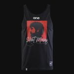 Herrenunterhemd Schwarz – Silent Moves