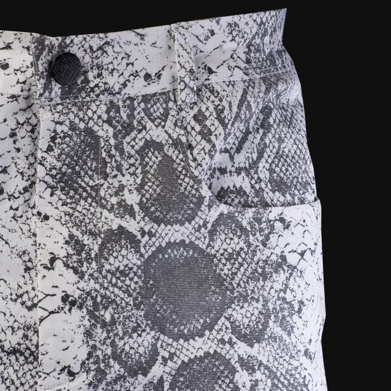 Jeansshorts Herren White Snake - 02