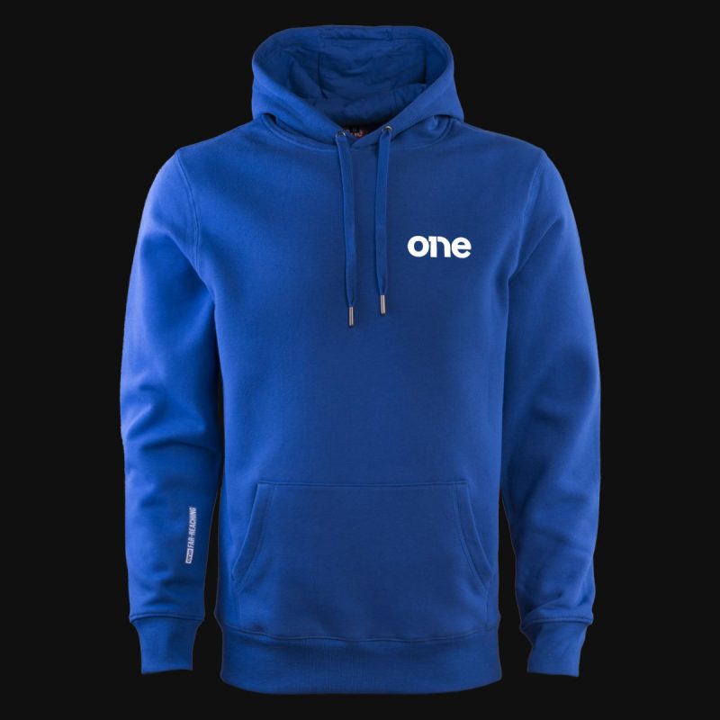 Blaues Herren Hoodie mit Cangaroo Eingrifftasche – Royal One