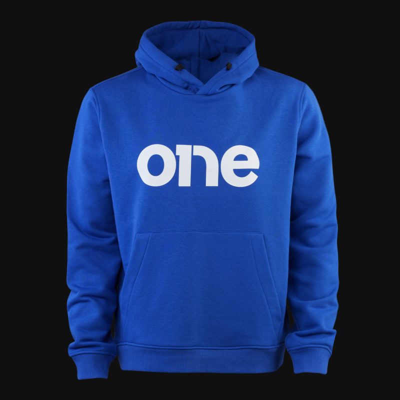 Blaues Herren Hoodie mit Cangaroo Eingrifftasche – Royal One V.02