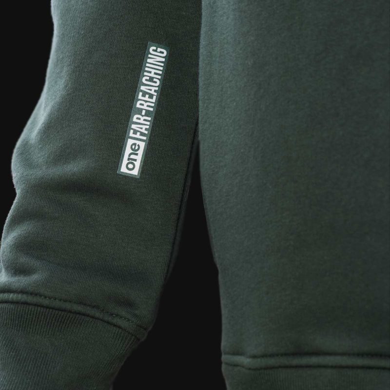 Grünes Herren Hoodie – G-One - 02