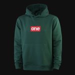 Grünes Herren Hoodie – DG One - 02