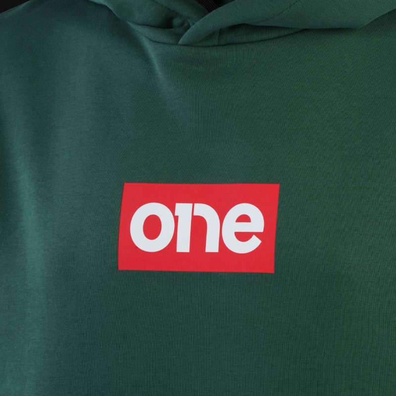 Grünes Herren Hoodie – DG One - 03
