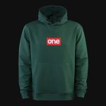 Grünes Herren Hoodie – DG One