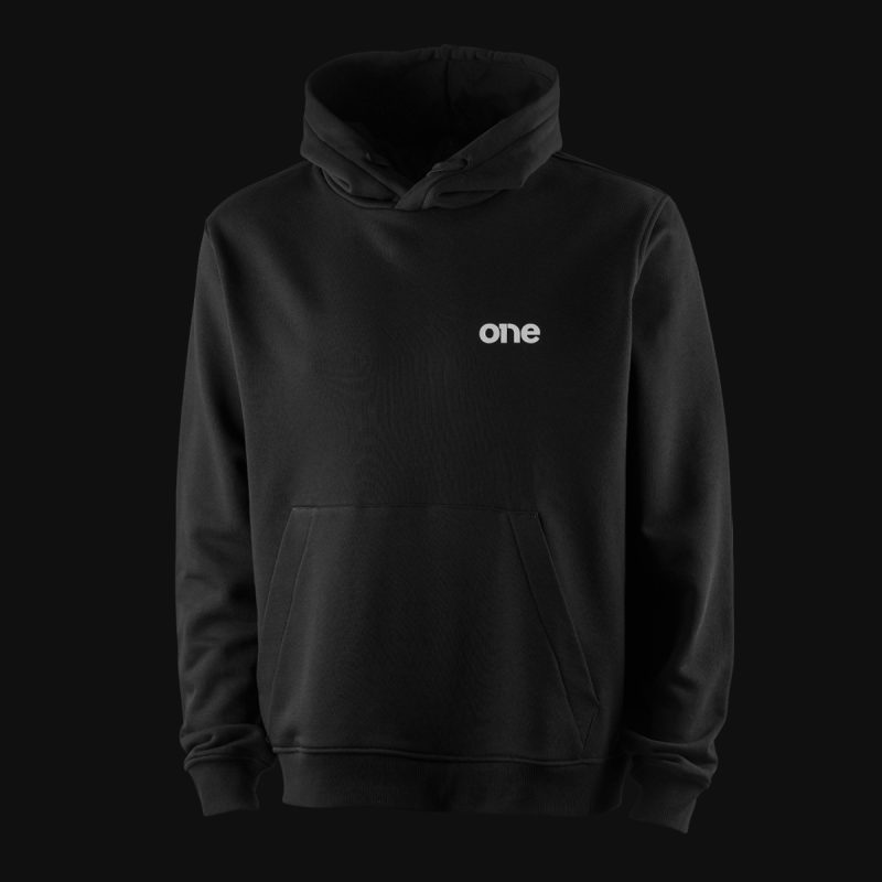 Schwarzes Herren Hoodie – Black Classics - 02