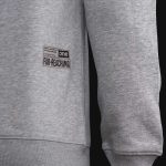 Graues Herren Sweatshirt mit Kapuze und Cangaroo Eingrifftasche – GOB One - 04