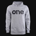 Graues Herren Sweatshirt mit Kapuze und Cangaroo Eingrifftasche – GOB One