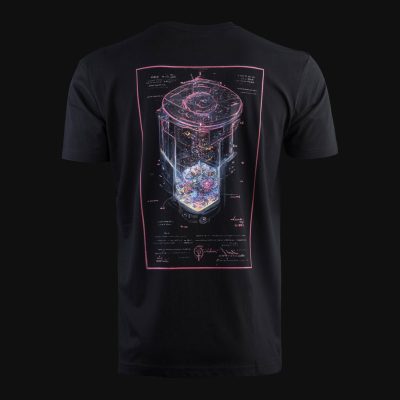 Herren T-Shirt schwarz – Magic Fantasy
