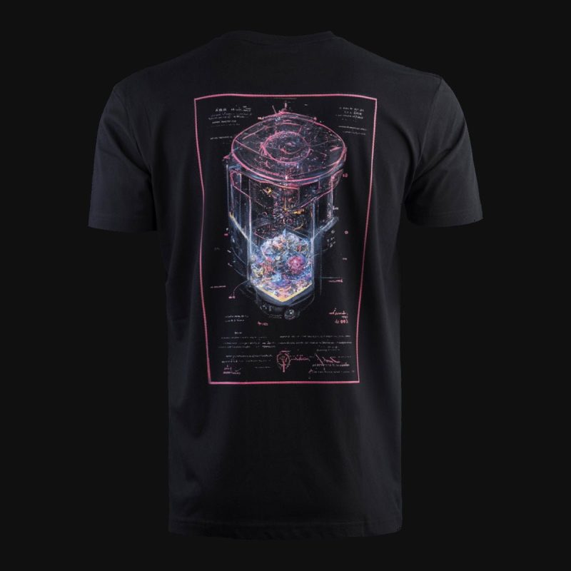 Herren T-Shirt schwarz – Magic Fantasy
