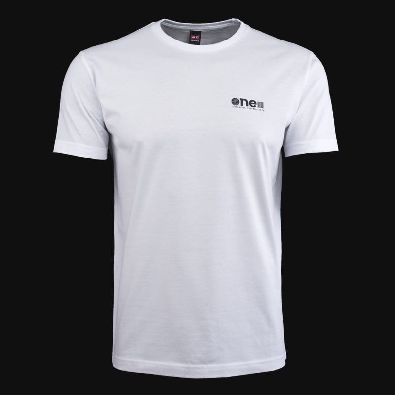 Herren T-Shirt weiß – Rose One - 03